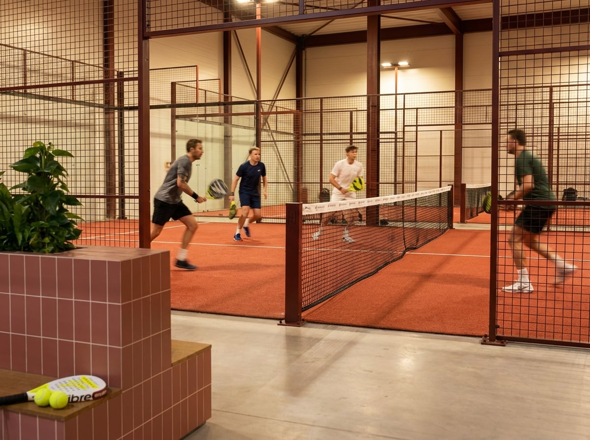 Korty padel w Baltic Padel Club