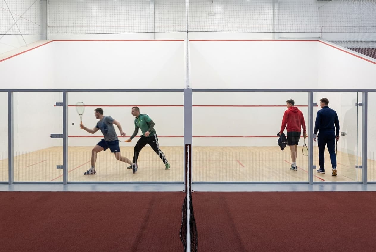 Korty squashowe w Baltic Padel Club